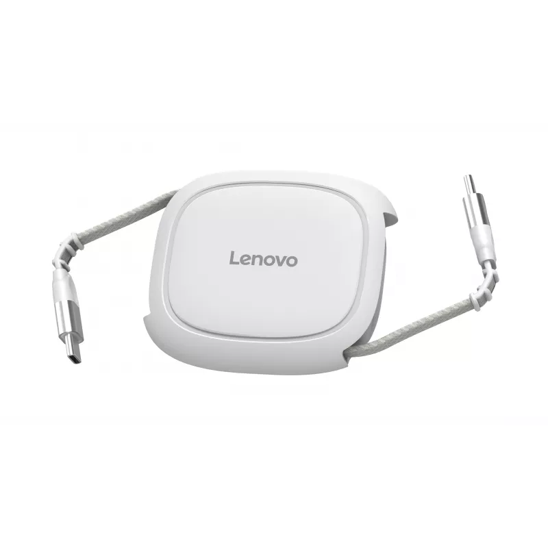 Lenovo 240W USB-C Cavo retrattile, bianco
