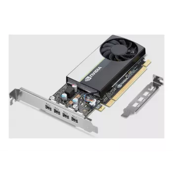 Lenovo NVIDIA T400E scheda grafica 4GB GDDR6 4x mini-DisplayPort low-profile