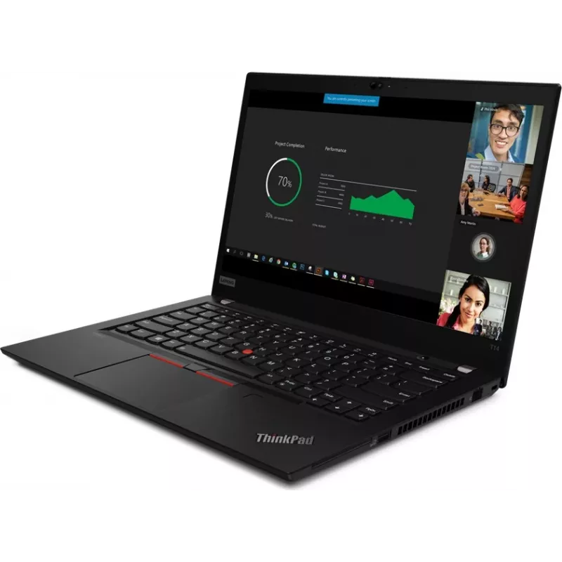 Lenovo ThinkPad T14 G2 Laptop, Intel Core i5, 16GB RAM, 14 pollici FHD (ricondizionato)