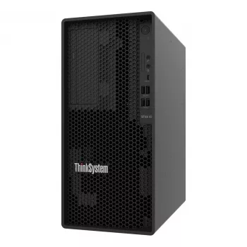 Lenovo ThinkSystem ST45 V3 7DH5 Tower Server - AMD EPYC 4124P 12 core, 16GB DDR5 ECC, 8x alloggiamenti 3,5
