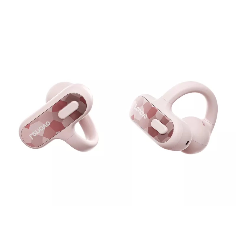 Lenovo X500 Auricolari Open-Ear Clip-on, rosa, Bluetooth, microfono integrato