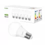 LEPRO 100090-DW-EU-6 Lampada LED, E27, A60, 8,5 W (equivalente 60 W), 806 lm, 6500 K bianco freddo, angolo di emissione 180°, confezione da 6