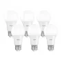 LEPRO 100092-WW-EU-6 Lampadina LED dimmerabile A60 E27 7W 800lm 2700K, classe energetica E, confezione da 6