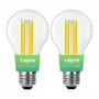 LEPRO 100094-WW-EU-2 lampada LED filamento E27, 7,2 W (equivalente 100 W), 1521 lm, 2700K bianco caldo, classe energetica A, confezione da 2 pz.