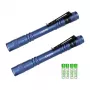 LEPRO 120023L-BU-2 torcia LED, 1000 lumen, zoom, IPX4, confezione da 2, nero