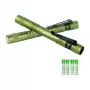 LEPRO 120023L-GN-2 Torcia LED, confezione da 2, 1000 lumen, zoomabile, IPX4 idrorepellente, 5 modalità, CREE XPE, nera