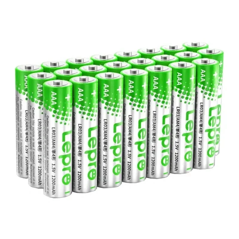 LEPRO 130002-24 Batterie alcaline AA R6, confezione da 24