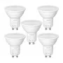 LEPRO 200073-WW-EU-5 lampada LED GU10, 4,5 W, 345 lm, 2700 K, 100°, confezione da 5