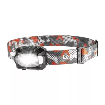 LEPRO 320023 300 lm torcia frontale ricaricabile con modalità luce rossa