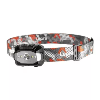 LEPRO 320023 300 lm torcia frontale ricaricabile con modalità luce rossa