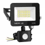 LEPRO PR340013-DW-EU Faretto LED 20W 2000lm 5000K IP65 con sensore di movimento, bianco