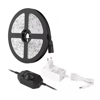 LEPRO 4100067-DW-EU Striscia LED, 5 m, 300 LED, bianco freddo