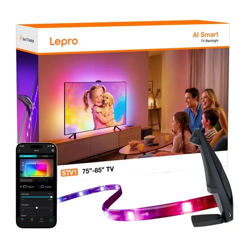 Lepro STV1 striscia LED Wi-Fi 5m – luce smart RGB, compatibile Alexa e Google Assistant