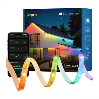 Lepro SW1 striscia LED RGBIC Wi-Fi Bluetooth 10 m