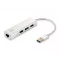 LevelOne adattatore Gigabit USB-A 3.0 a RJ45 + 3x USB-A 3.0 1Gbps