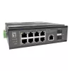 LevelOne IGP-1091 switch industriale PoE+, 8x 2,5G PoE, 2x uplink 1G/10G SFP+