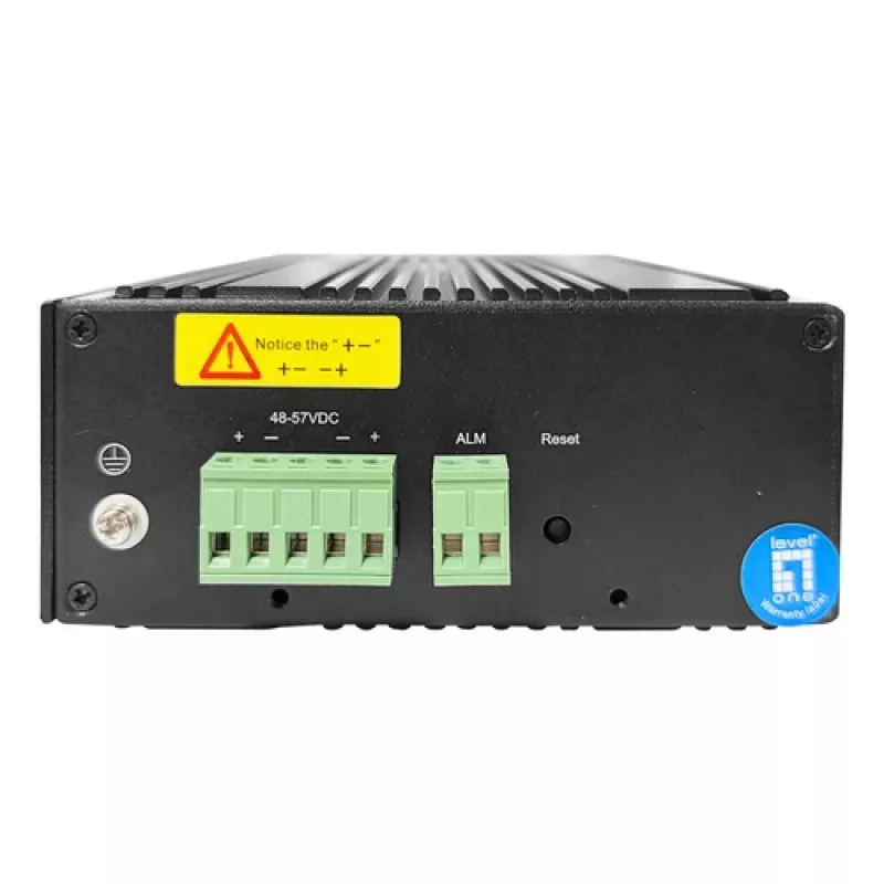 LevelOne IGP-1091 switch industriale PoE+, 8x 2,5G PoE, 2x uplink 1G/10G SFP+