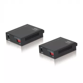 LevelOne Convertitore media RJ45 a SC single-mode 1310/1550nm 20km