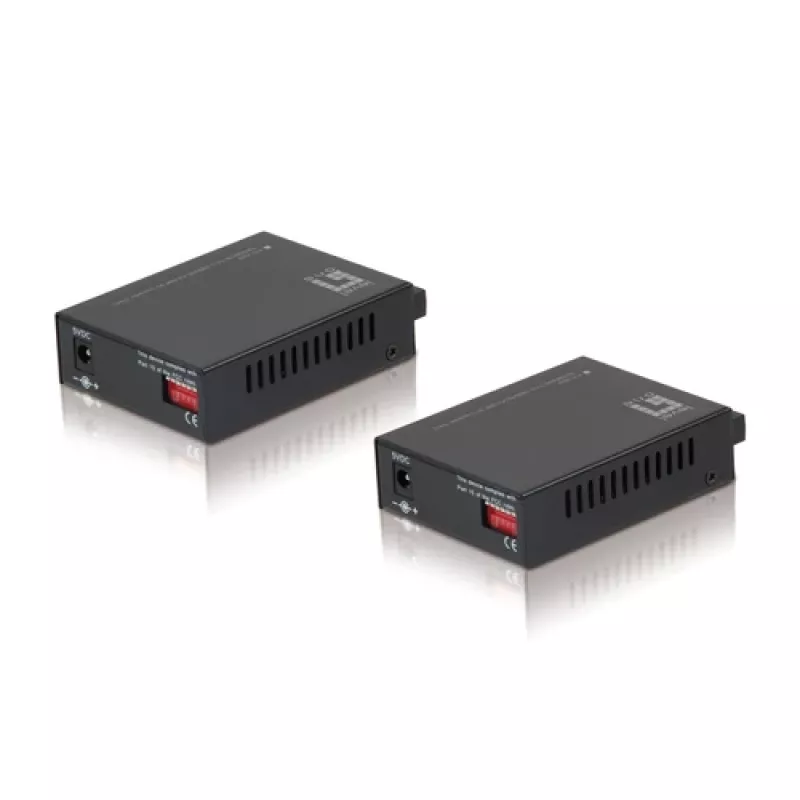 LevelOne Convertitore media RJ45 a SC single-mode 1310/1550nm 20km