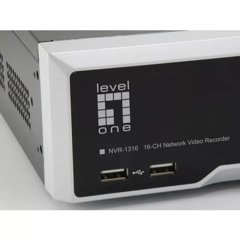 LevelOne NVR-1612 Videoregistratore di rete 16 canali 12MP 4-Bay