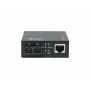 LevelOne convertitore media Smart Gigabit RJ45-SC, fibra multimodale, 850 nm, 500 m, compatibile con chassis rack 19 pollici, 1000 Mbit/s