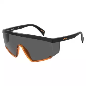 LEVI'S LV-1008-S-8LZ Occhiali da sole unisex montatura Havana lenti grigio verde polarizzate 55 mm