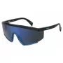 Occhiali da sole unisex Levi's LV-1008-S-OY4 shield - montatura nera lenti grigie UV400