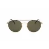 LEVI'S LV-1013-S-J5G Occhiali da sole unisex rettangolari - montatura nera, lenti grigie, 54 mm