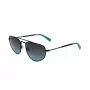 LEVI'S LV-1018-S-807 Occhiali da sole Unisex, Montatura Nera, Lenti Grigie, 59 mm