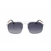 Levi's LV-1021-S-RD Occhiali da sole unisex - montatura nera, lenti grigie, 58 mm