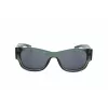 LEVI'S LV-1033-S-1ED Occhiali da sole unisex rettangolari - montatura nera lenti grigie 53mm