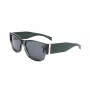 LEVI'S LV-1033-S-1ED Occhiali da sole unisex rettangolari - montatura nera lenti grigie 53mm
