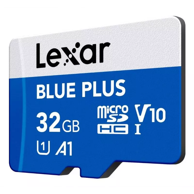 Scheda di memoria Lexar BLUE PLUS microSDHC 32 GB, C10 A1 U3 V10