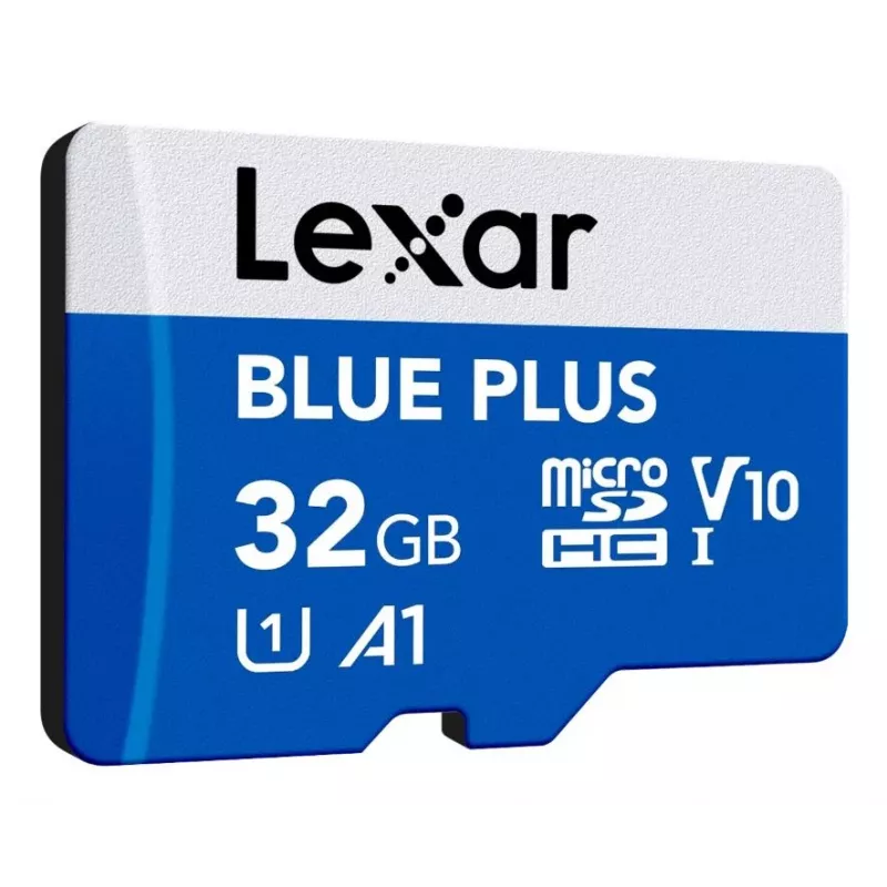 Scheda di memoria Lexar BLUE PLUS microSDHC 32 GB, C10 A1 U3 V10