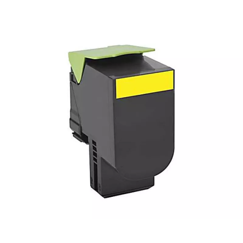 Lexmark 800S4 cartuccia toner gialla 80C0S40