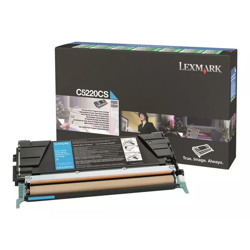 Lexmark C5220CS Cartuccia Toner Ciano - Originale - per C522, C524, C530, C532, C534