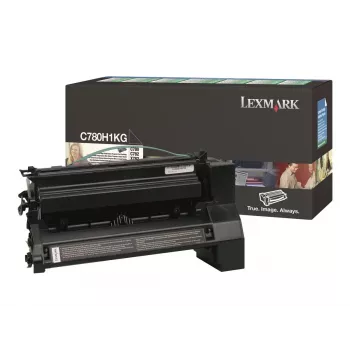 Lexmark cartuccia toner originale nero ad alto rendimento (C780H1KG)