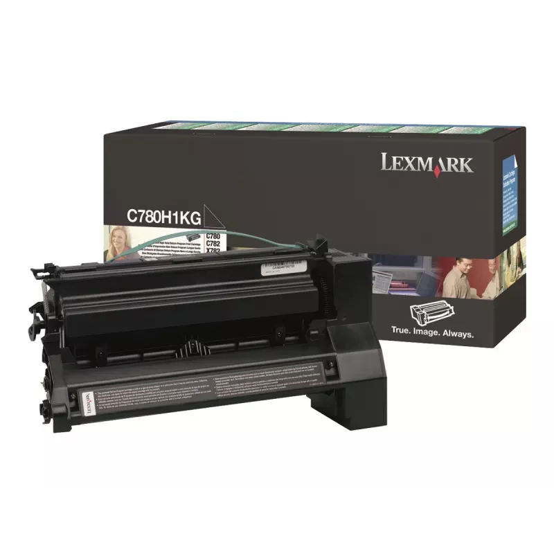 Lexmark cartuccia toner originale nero ad alto rendimento (C780H1KG)