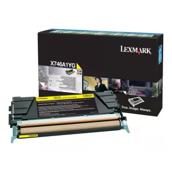 Lexmark cartuccia toner originale gialla LCCP, LRP