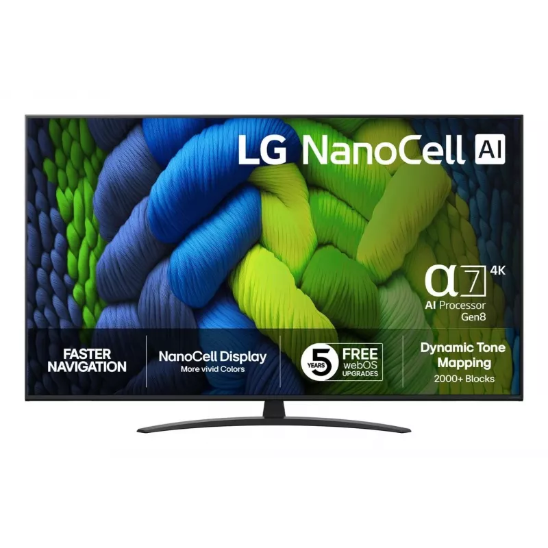 LG 65NANO82A6B TV Smart 4K NanoCell 65