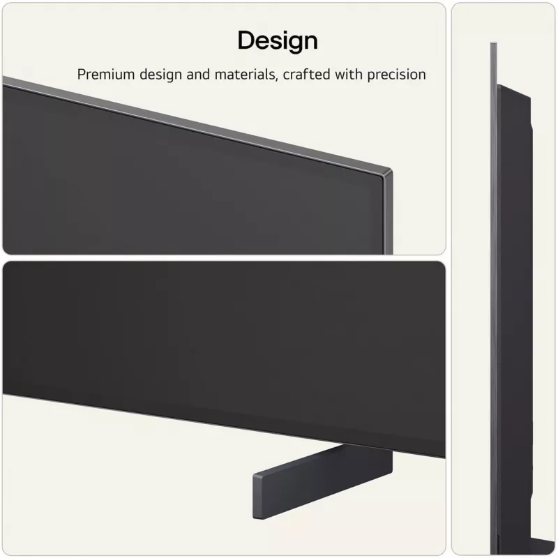 LG Electronics OLED42C6ELB TV OLED 42 pollici 4K, nero, 120 Hz, triple tuner, webOS Smart TV