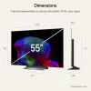 LG OLED55C6ELB.AEUD TV OLED da 55 pollici, UHD 4K, triplo sintonizzatore, 120Hz, nero