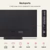 LG OLED55C6ELB.AEUD TV OLED da 55 pollici, UHD 4K, triplo sintonizzatore, 120Hz, nero
