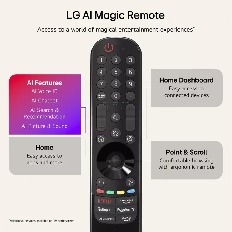 LG OLED55C6ELB.AEUD TV OLED da 55 pollici, UHD 4K, triplo sintonizzatore, 120Hz, nero
