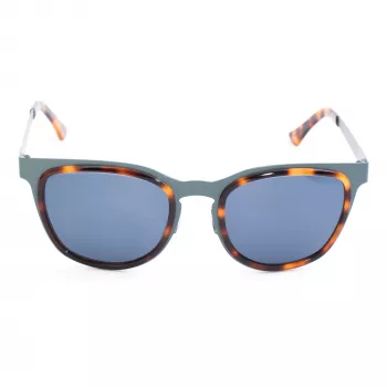 LGR GLOR-BLUE39 Occhiali da sole unisex 49/22/145 mm lenti blu montatura nera