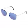LGR Maas Occhiali da sole unisex argento grigio 54/18/145 mm