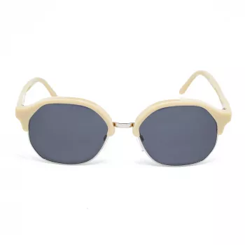 LGR ZANZIBARIVO40 Occhiali da sole unisex rettangolari 50/12/135 mm fatti a mano in Italia UV400