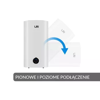 LI- Scaldabagno elettrico LIN LIFVD1SMWH 50L UNIVERSAL bianco