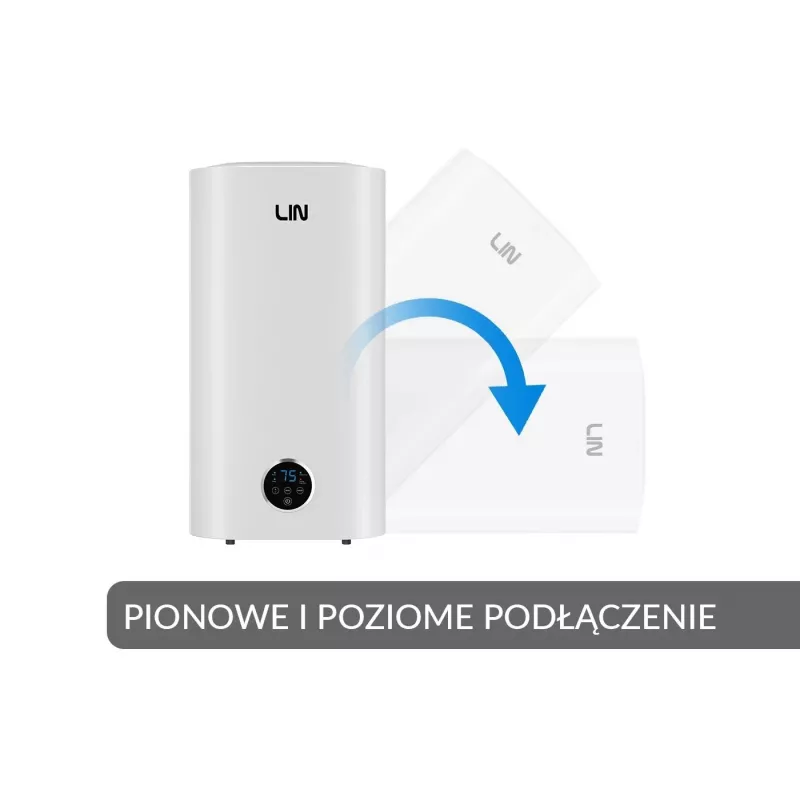 LI- Scaldabagno elettrico LIN LIFVD1SMWH 50L UNIVERSAL bianco