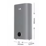 LIN LIFVD1SMGY 80L scaldabagno elettrico universale, grigio, Wi-Fi